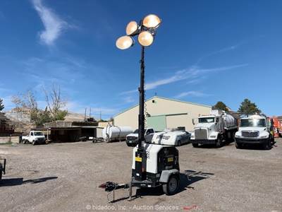 2018 Allmand NLV Night-Lite Towable Light Tower 8kW Generator Diesel bidadoo
