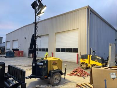 2022 Allmand Night-Lite GR-Series Towable Light Tower 6kW Generator bidadoo