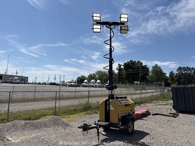 2021 Allmand Night-Lite Pro II 30' Towable Light Tower Generator Diesel bidadoo