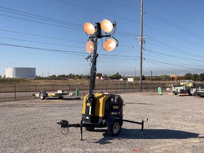 2020 Allmand NIGHT-LITE V-SERIES Towable Light Tower Generator Kubota bidadoo