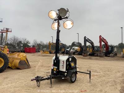2019 Allmand Night-Lite V-Series  Towable Light Tower Generator Trailer bidadoo