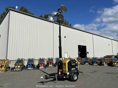 2018 Allmand Night-Lite V-Series  Towable Light Tower Diesel Generator bidadoo