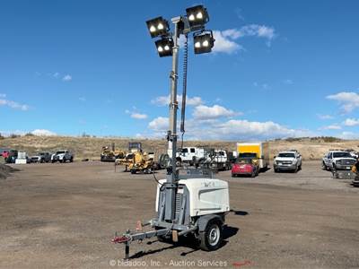 2018 Atlascopco V5+ Towable Light Tower Generator Kubota Diesel LED bidadoo