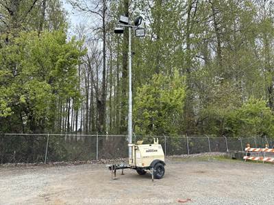 2015 Doosan LSC60 S/A 30' Towable Light Tower Generator Trailer Diesel bidadoo