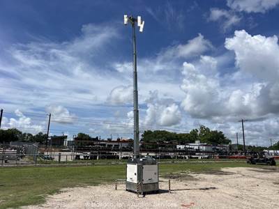 2019 Generac CUBE+ 27' Mobile Light Tower Generator 4kW Diesel Kubota bidadoo
