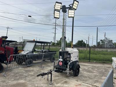 2020 Generac G4-Eco Towable Light Tower Generator Mitsubishi Trailer bidadoo