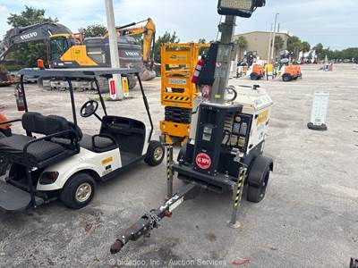 2022 Generac G4-ECO 26' Towable Light Tower Generator 3kW Diesel -Parts/Repair