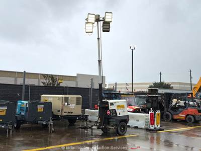 2022 Generac G4-ECO2 23' Towable Light Tower Generator Diesel bidadoo -Repair