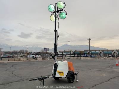 2019 Generac MLT6S 23' Towable Light Tower Generator Kubota Diesel bidadoo