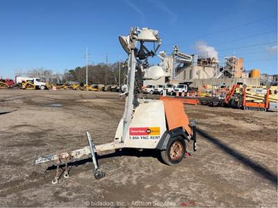 2018 Generac MLT6S Towable Light Tower Diesel Generator Trailer -Parts/Repair