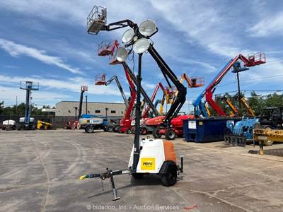 2019 Generac MLT6S Towable Light Tower Generator Trailer Diesel -Parts/Repair