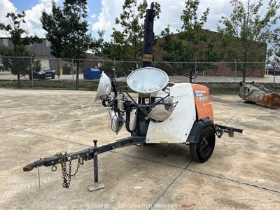 2019 Generac MLT6S Towable Light Tower Generator Trailer Kubota bidadoo -Repair