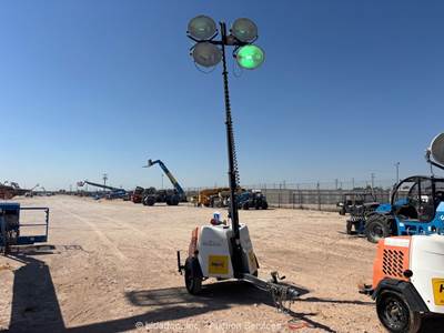 2019 Generac MLT6S Towable Light Tower Generator 6kW Genset Kubota bidadoo