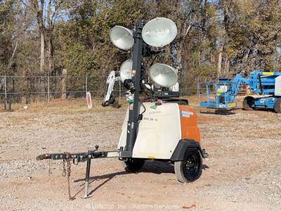 2019 Generac MLT6SK Towable Light Tower 6kW Generator Kubota bidadoo -Repair