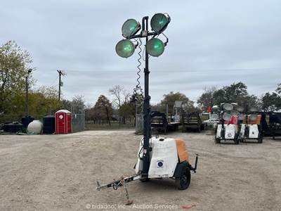 2018 Generac MLT6SK 23' Towable Light Tower Generator Kubota Diesel bidadoo