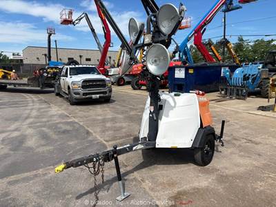 2018 Generac MLT6SK Towable Light Tower Generator Trailer Kubota -Parts/Repair