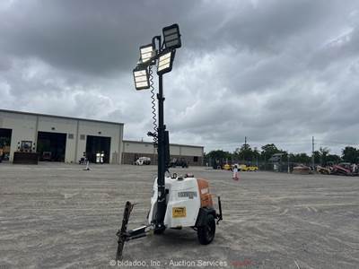2023 Generac MLT6SK Towable Light Tower Generator Trailer Kubota Diesel bidadoo