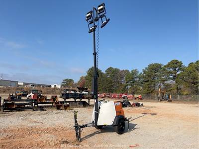 2022 Generac MLT6SKDS Towable LED Light Tower Generator Genset Kubota bidadoo