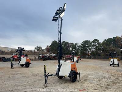 2022 Generac MLT6SKDS Towable LED Light Tower Generator Genset Kubota bidadoo