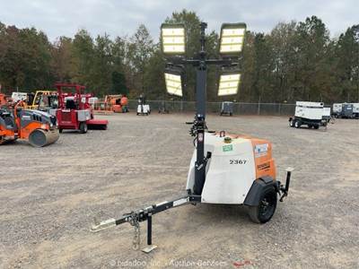 2021 Generac MLT6SKDS Towable Light Tower Generator 6kW Kubota Diesel bidadoo