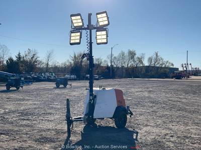 2021 Generac MLT6SM Towable Light Tower Generator Mitsubishi Diesel 6kW bidadoo