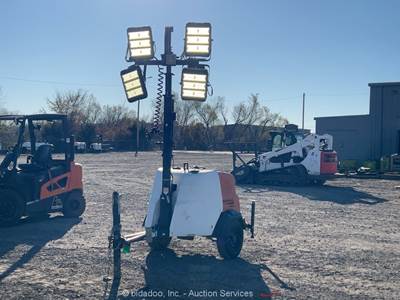 2021 Generac MLT6SM Towable Light Tower Generator Mitsubishi 6kW Diesel bidadoo