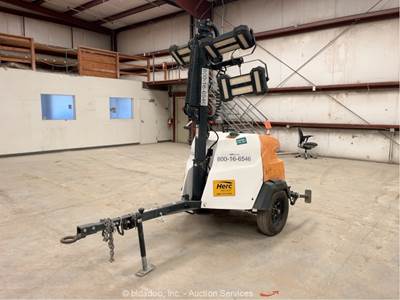 2017 Generac MLT6SMD 23 'Towable Light Tower Generator Diesel -Parts/Repair