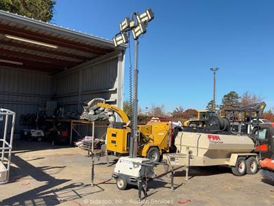 2017 Generac PLT240 16' LINKTower Portable LED Electric Light Tower bidadoo