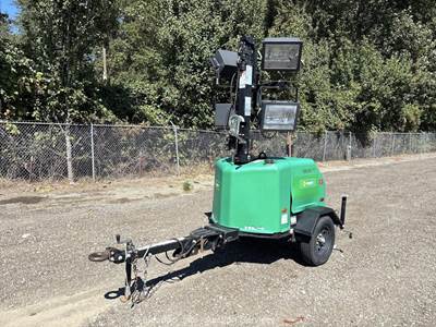 2018 Genie RL4 23' Towable Light Tower Kohler Generator Trailer bidadoo -Repair