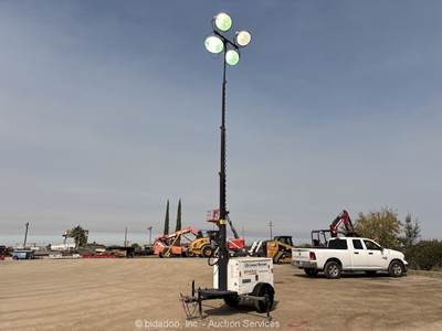 2018 Magnum MLT3060MV 30' Towable Light Tower Generator Mitsubishi bidadoo