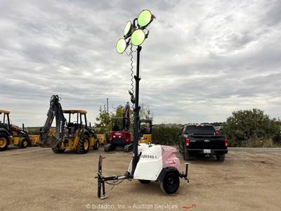 2017 Magnum MLT6M S/A Towable Light Tower Generator 6kW Genset Kubota bidadoo