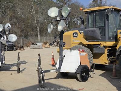 2018 Magnum MLT6SK S/A Towable Light Tower 6kW Generator Kubota Diesel bidadoo