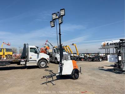 2022 Magnum MLT6SK Towable LED Light Tower Generator GenSet Kubota -Parts/Repair