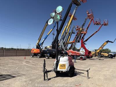 2017 Magnum MLT6SK Towable Light Tower Generator Kubota Diesel bidadoo