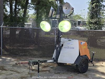 2018 Magnum MLT6SK Towable Light Tower Generator Kubota Diesel bidadoo -Repair