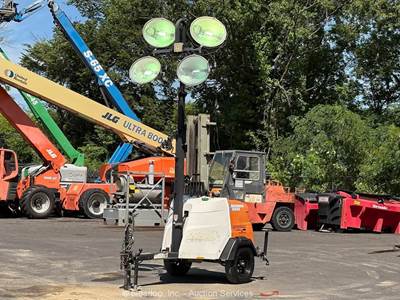 2018 Magnum MLT6SM Towable Light Tower Generator 6kw Mitsubishi Diesel bidadoo