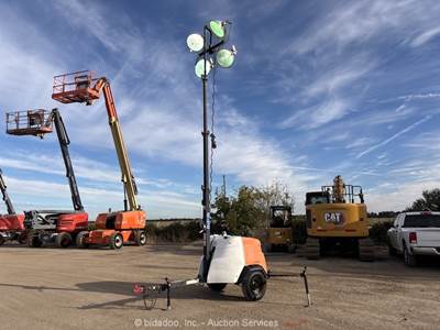 2018 Magnum MLT6SM Towable Light Tower Generator Mitsubishi Diesel bidadoo