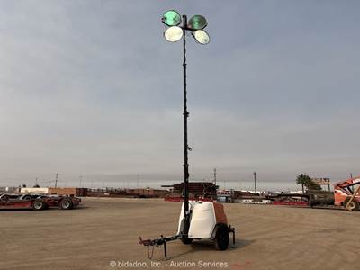 2018 Magnum MLT6SM S/A Towable Light Tower Generator Mitsubishi Diesel bidadoo
