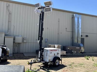 2013 Multiquip LT-12D Towable Light Tower Generator 6kW Genset -Parts/Repair