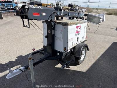 2015 Multiquip LT6K Towable Light Tower 6kW Generator Kohler Diesel bidadoo