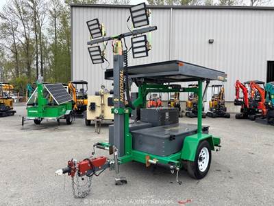 2022 National signal LTS160H750K Hybrid LED Light Tower Trailer bidadoo -Repair