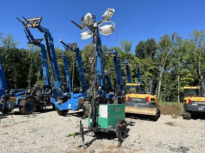 2015 Terex MLT3060K-01 Towable Light Tower Generator Kubota 6kW bidadoo -Repair
