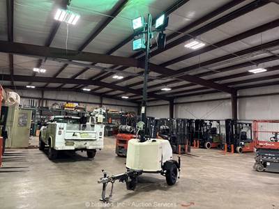 2020 Terex RL4 S/A Towable Light Tower Generator Trailer Kohler Diesel bidadoo