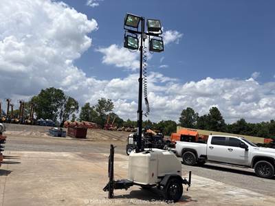 2019 Terex RL4 S/A Towable Light Tower Generator Trailer Kohler Diesel bidadoo