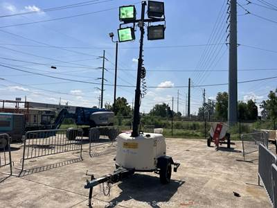 2020 Terex RL4 S/A Towable Light Tower Generator Genset Kubota Diesel bidadoo