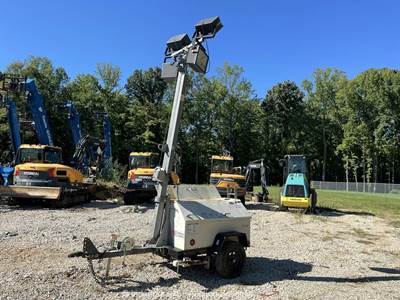 2013 Terex RL4 Towable Light Tower Generator Kubota 6kW Genset -Parts/Repair