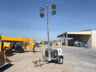 2023 Wanco WLTT 6kW Towable Light Tower Generator Kubota Diesel -Parts/Repair