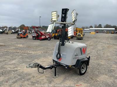 2021 Wacker Neuson LTV4K 23' Towable Light Tower Generator Kubota Diesel bidadoo