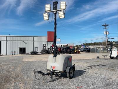 2021 Wacker Neuson LTV4K 23' Towable Light Tower Generator Diesel Kubota bidadoo