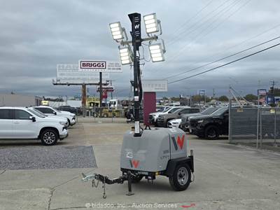 2021 Wacker Neuson LTV4K LED Towable Light Tower Generator Diesel Kubota bidadoo